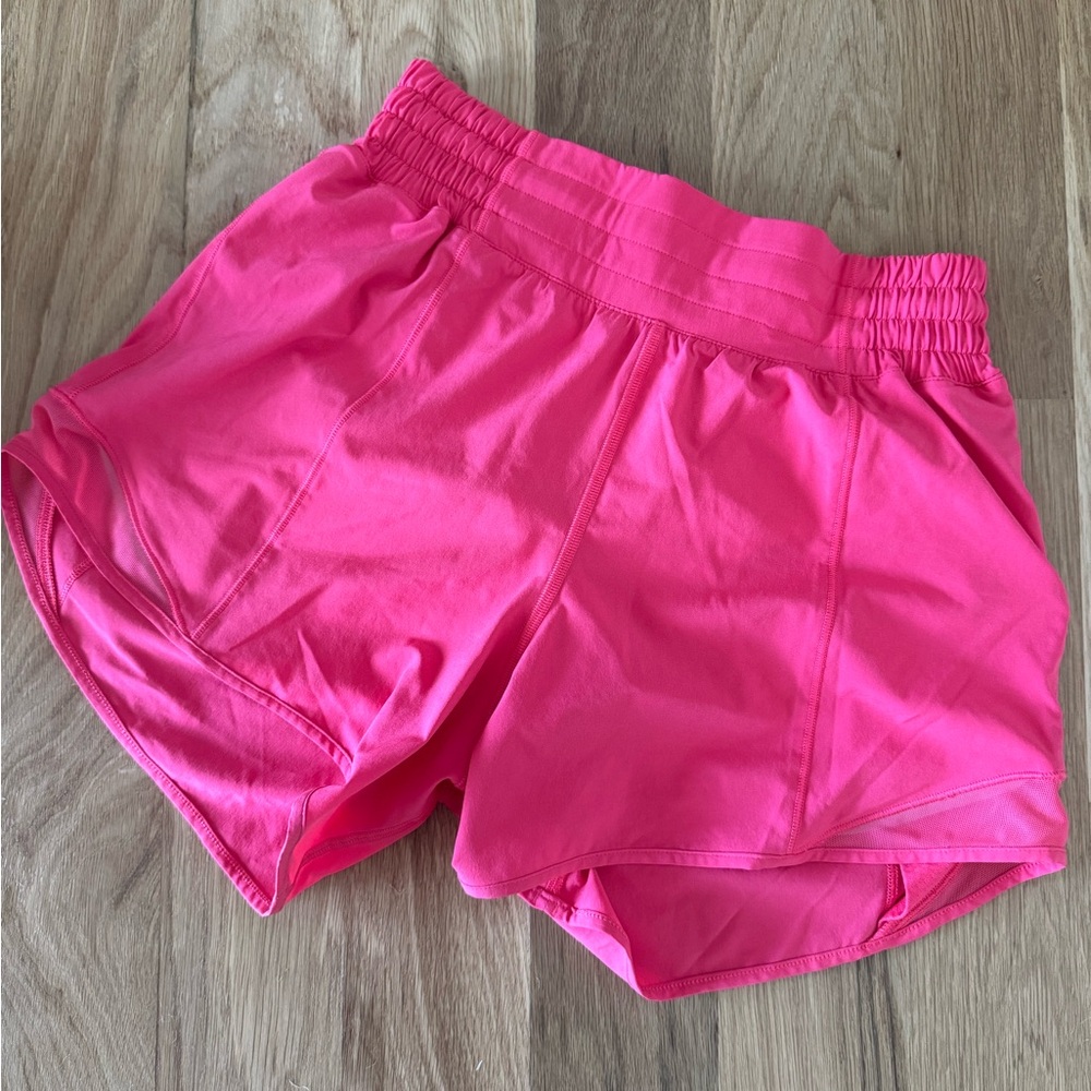 Lululemon Athletica Pink Athletic Shorts Lightweight Performance